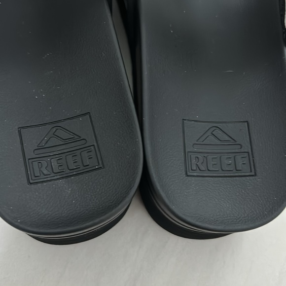 REEF women’s Vista Hi-Energy Sandal Black Transparent Straps size 6 - Picture 9 of 12